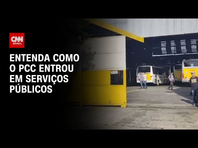 Entenda como o PCC entrou em serviços públicos | AGORA CNN