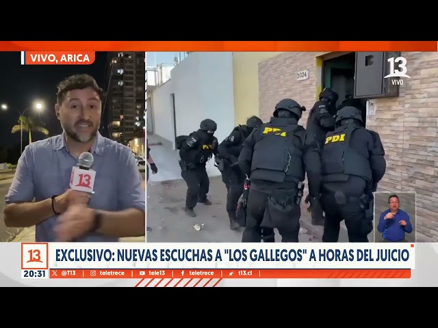 ⁣EXCLUSIVO: Nuevas escuchas a "Los Gallegos" a horas del juicio
