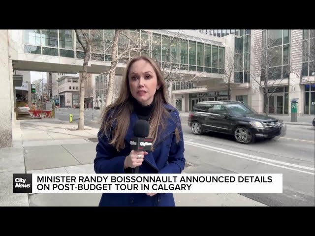 ⁣Minister Randy Boissonnault announced details on post-budget tour in Calgary