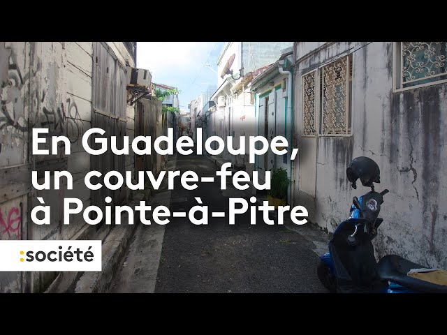 ⁣En Guadeloupe, le couvre feu pour les mineurs entre en vigueur