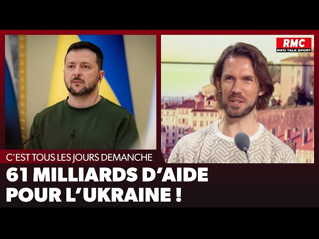 ⁣Arnaud Demanche : 61 milliards d'aide pour l'Ukraine !
