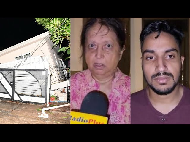 ⁣Une maison s'effondre à Tranquebar : témoignages