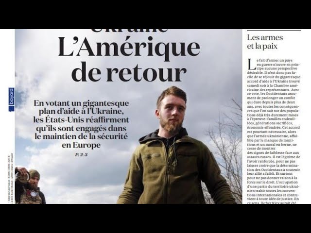 Déblocage de l'aide américaine à l'Ukraine: "L'Amérique est de retour?" • F