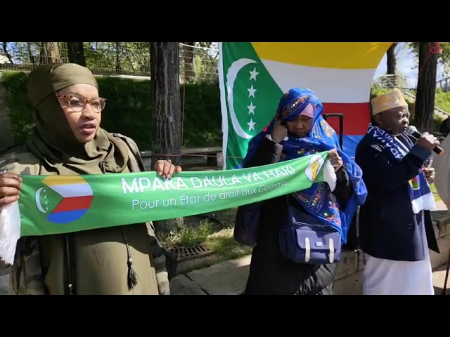 AZALI NALAWEEE : La reprise des manifestations contre AZALI et son régime de DAWULA YAHAKI à Paris