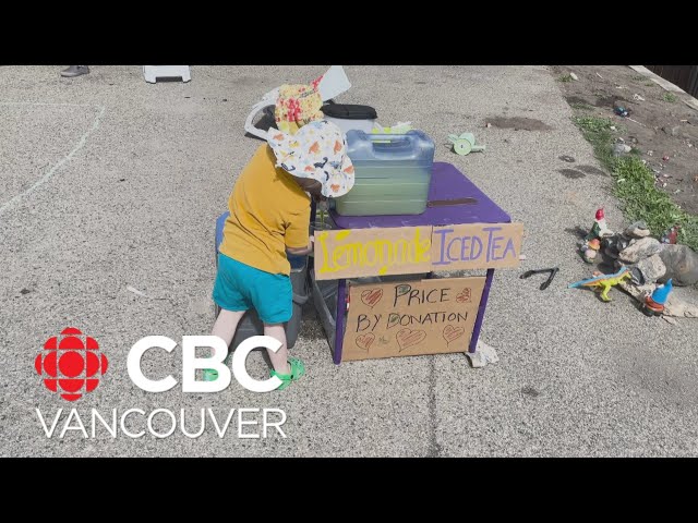 ⁣Kamloops girl sells lemonade to raise money for brother's autism assessment