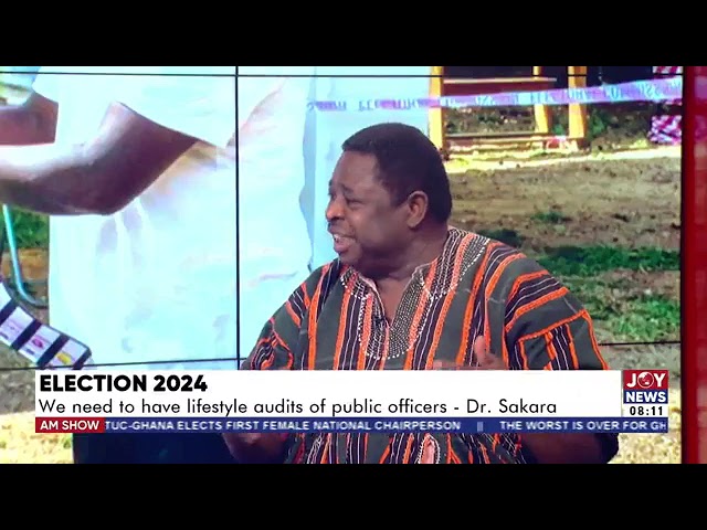 ⁣We need to have a lifestyle audit of public officers - Dr. Sakara