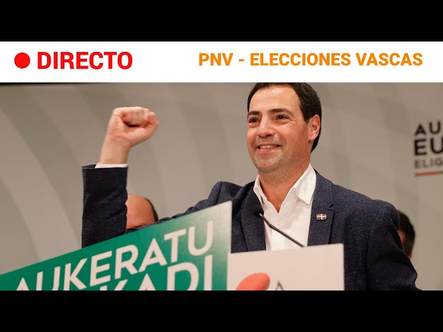 PNV  EN DIRECTO: VALORAN las ELECCIONES en EUSKADI tras VENCER en VOTOS a EH BILDU | RTVE