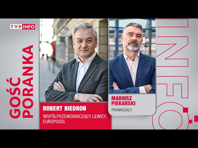 Robert Biedroń: Marzę, by Belka i Cimoszewicz byli w Parlamencie Europejskim | GOŚĆ PORANKA