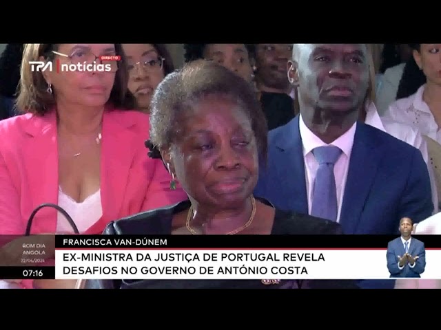 ⁣Francisca Van-Dúnem: Ex-Ministra da Justiça de Portugal revela desafios no governo de António Costa