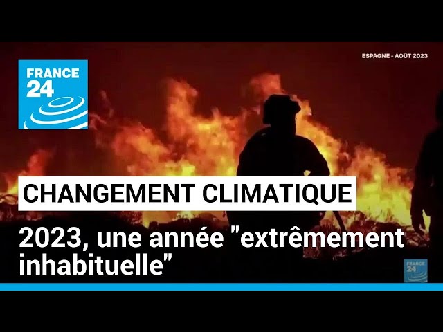 Le programme Copernicus alerte sur l'ampleur du changement climatique • FRANCE 24