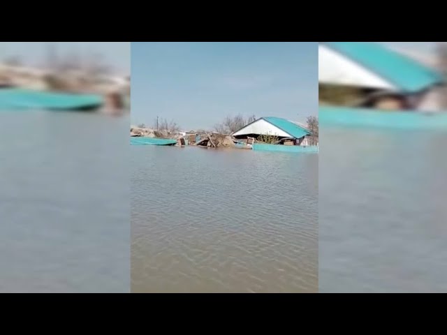 ⁣В Иргизском районе подтоплено более 80 домов