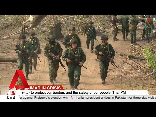 ⁣Thai PM to visit border town of Mae Sot as clashes continue in Myanmar