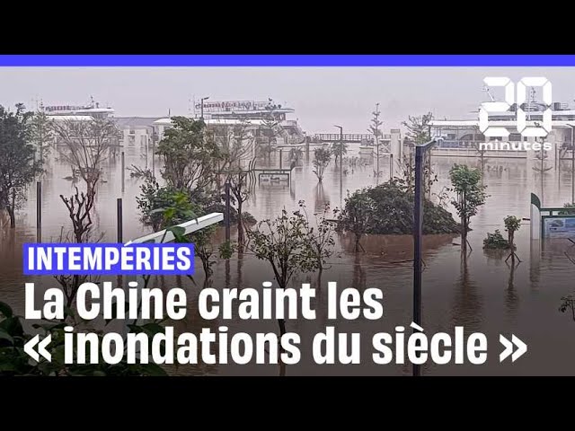 ⁣Chine : Au moins 4 morts et 10 disparus après des pluies diluviennes