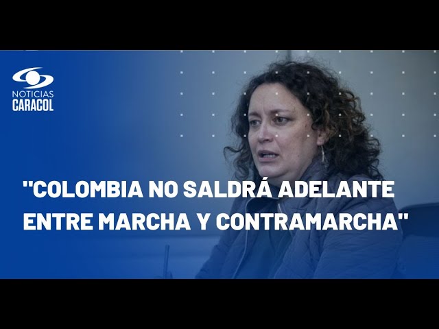 ⁣Angélica Lozano: Petro tiene la opción de "corregir en su gobierno o seguir maltratando"