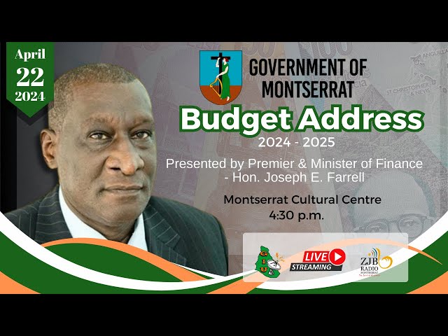 ⁣Budget Address by Premier and Minister of Finance, Hon. Joseph E. Farrell