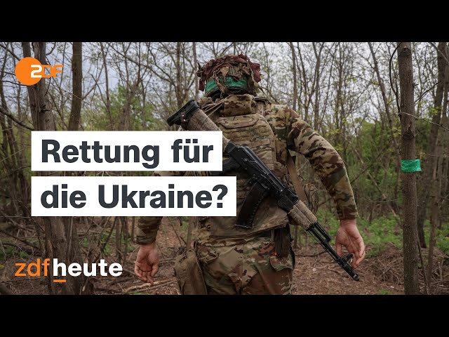 Was die US-Militärhilfen für die Ukraine bedeuten | heute journal