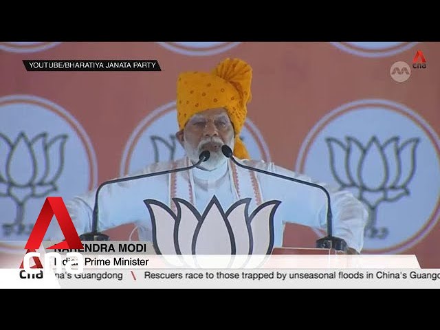 ⁣Indian PM Modi's rally remarks on Muslim minority spark accusations of hate speech