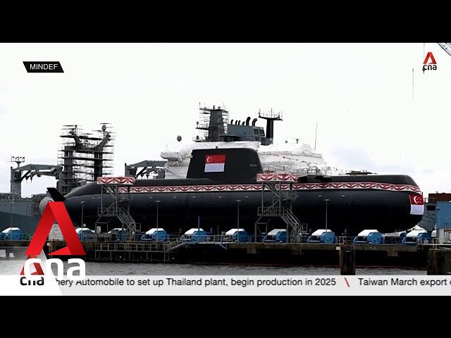 Singapore navy launches fourth Invincible-class submarine named Inimitable