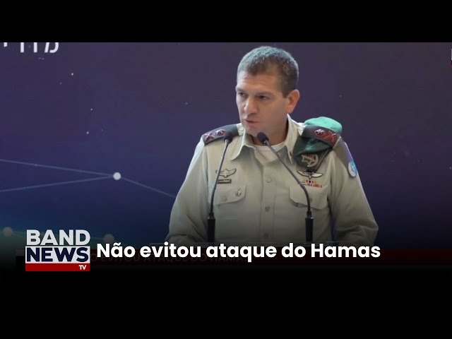 Chefe da inteligência de Israel admite falha e renuncia | BandNews TV