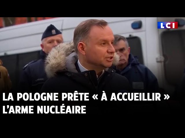 La Pologne prête « à accueillir » l’arme nucléaire