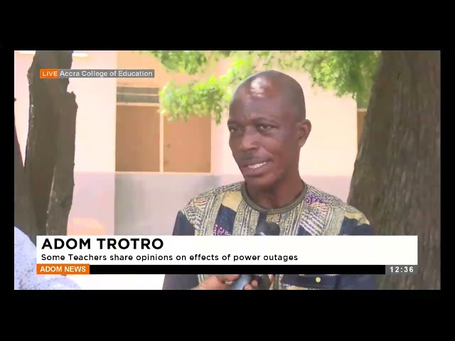 ⁣Some Teachers share opinions on effects of power outages- Premtobre Kasee  (22-04-24)