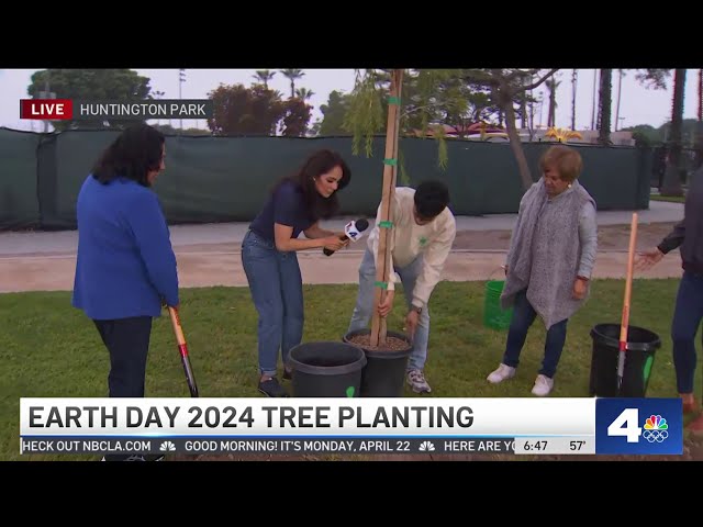 Celebrating Earth Day 2024 with a tree planting