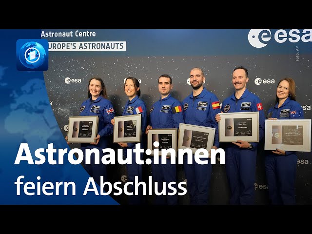 ⁣Neue Astronaut:innen der ESA feiern ihren Abschluss