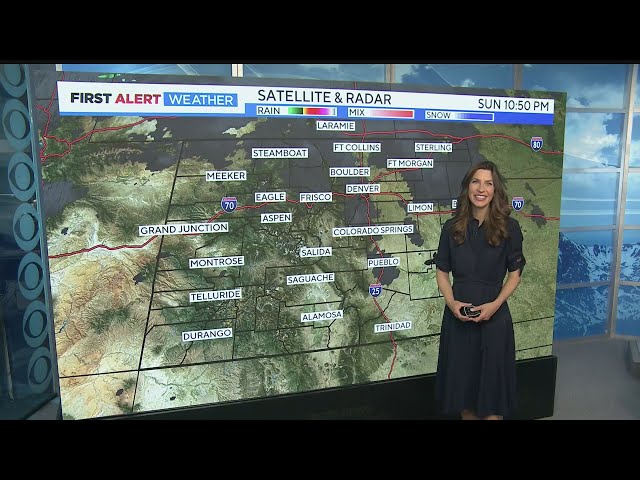 ⁣Denver weather: Warm and windy to start the week