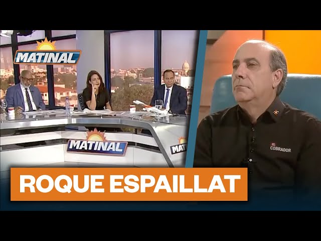 Roque Espaillat, Presidente del partido Esperanza Democrática  | Matinal