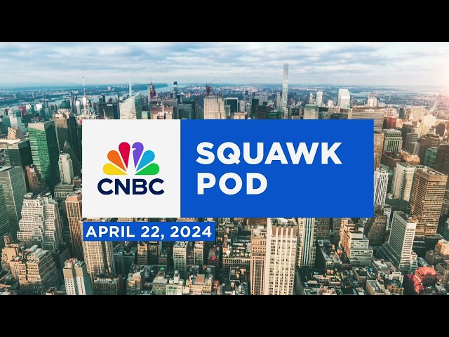 ⁣Squawk Pod: Verizon CEO, Gen Z on capitalism, & DC’s weekend progress - 04/22/24 | Audio Only