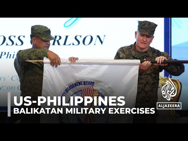 ⁣Filipino and US troops are set to begin a three-week combat exercise