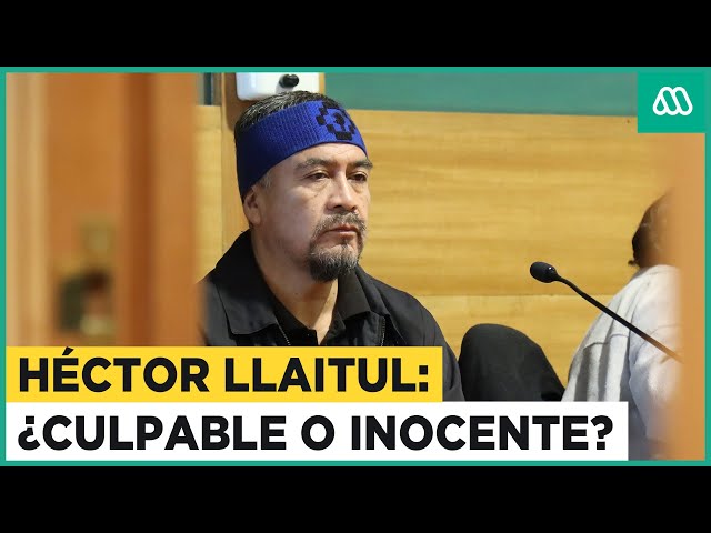 ⁣Juicio contra Héctor Llaitul: ¿Qué delitos se le investigan?