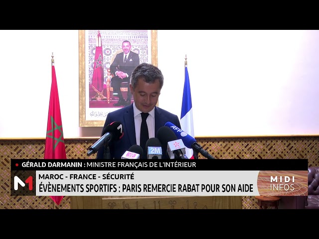 ⁣Maroc-France-Evènement sportifs : Paris remercie Rabat pour son aide