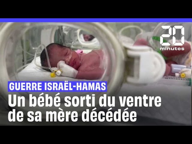 ⁣Gaza : Une femme enceinte meurt dans un bombardement, l'enfant est sauvé miraculeusement