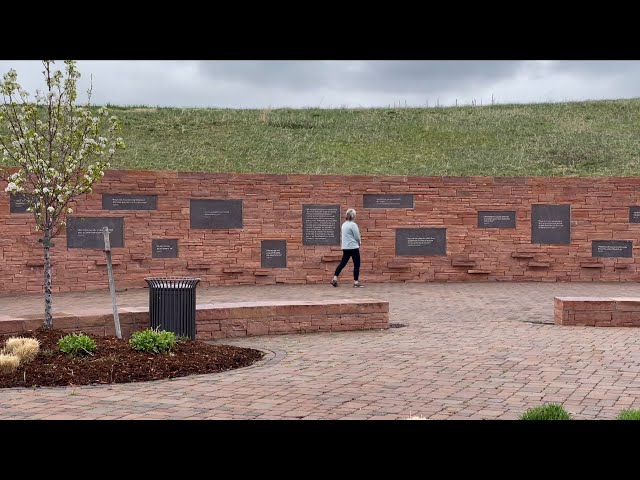 ⁣Family members honor Columbine victims 25 years after mass shooting
