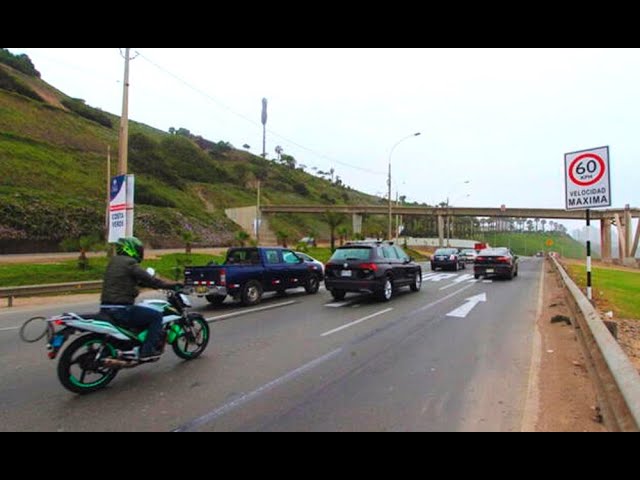 ⁣Municipalidad de Lima prohíbe motos en la Costa Verde