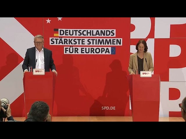 ⁣Les socialistes lancent leur campagne pour les européennes à Berlin