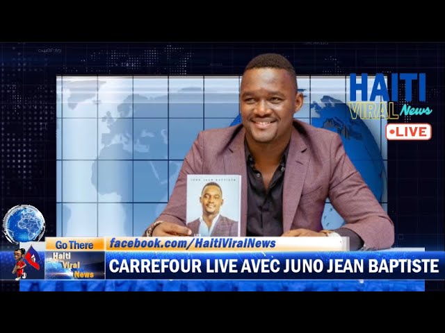 En Direct: Carrefour Live 22 Avril 2024 avec Juno Jean Baptiste sou Radio Mega