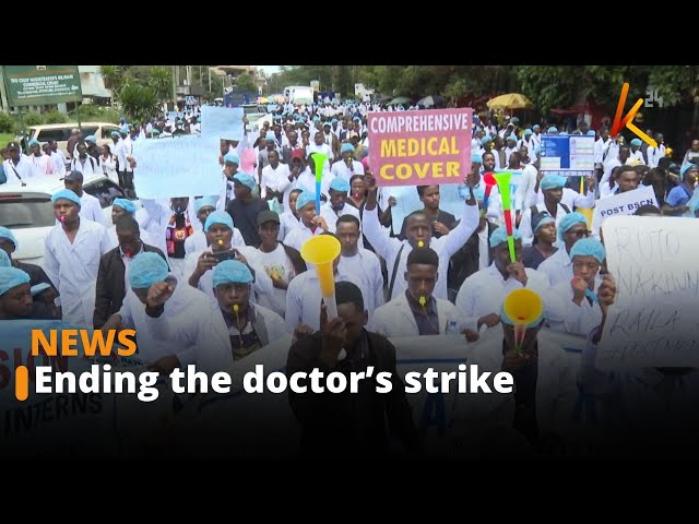 ⁣Health CS , CoG express optimism in reaching a solution to ending doctor's strike