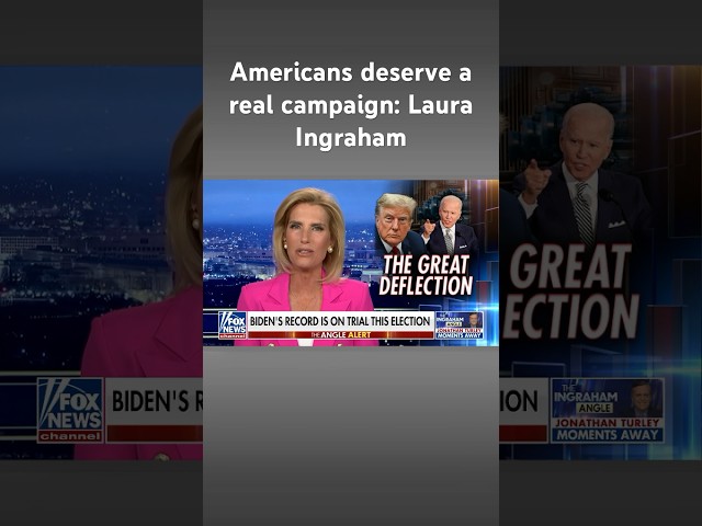 ⁣Laura Ingraham says Biden’s record should be on trial #shorts