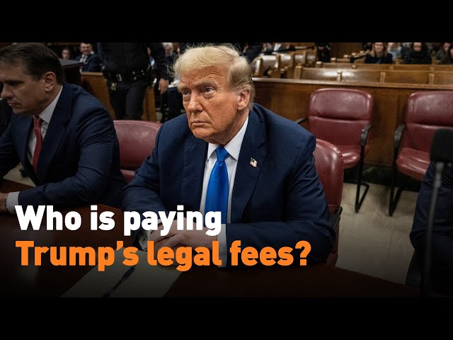 ⁣Who is paying Trump’s legal fees?