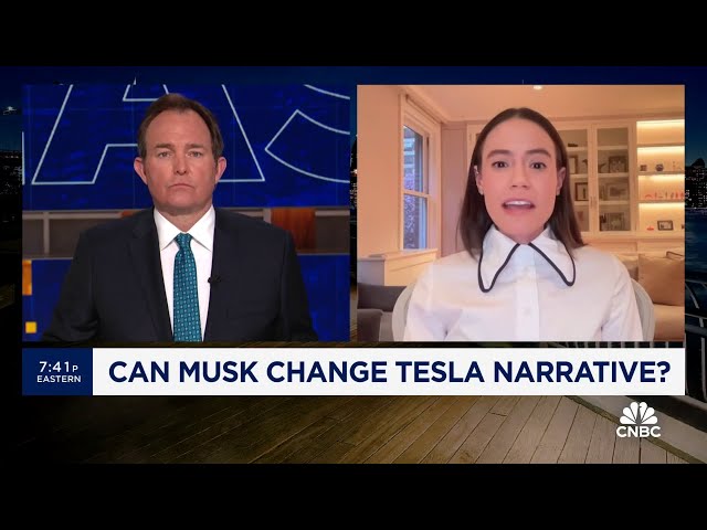 ⁣We're focused on Tesla's long-term story, says ARK Invest's Tasha Keeney