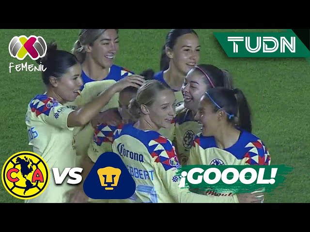 ¡Golazo! Kaci la prende de aire | América 1-0 Pumas | Liga Mx Femenil - CL2024 J15 | TUDN