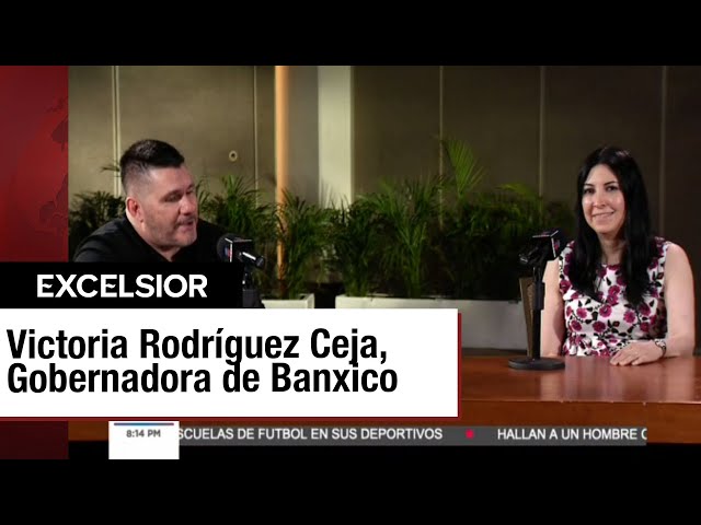 ⁣Economía de México por Victoria Rodríguez Ceja en la Convención Bancaria