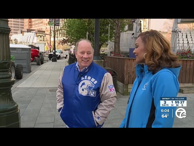 One-on-one with Mayor Mike Duggan ahead of the NFL Draft