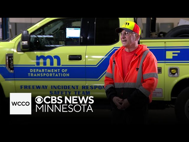 ⁣MnDOT worker recalls moments driver was rescued from fiery crash