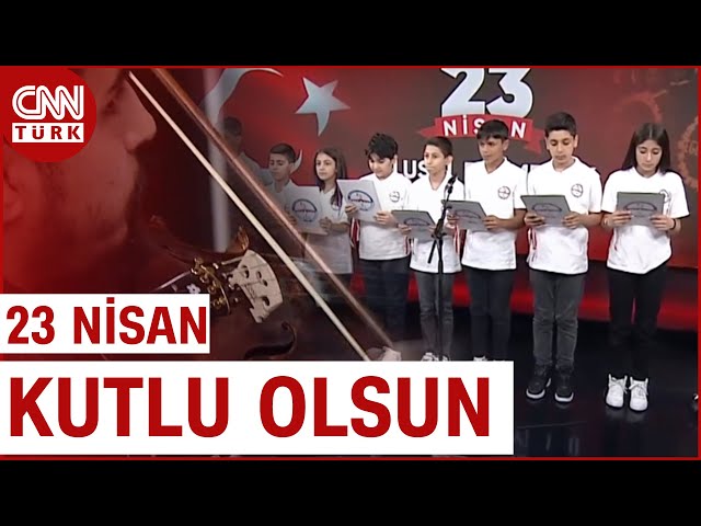 CNN TÜRK'te 23 Nisan Sürprizi! Öğretmenleri Çaldı, Çocuklar Söyledi #Haber