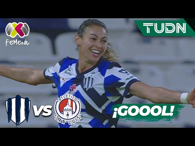 ¡MANITA! Burkenroad pone el 5-0 | Rayadas 5-0 Atl. San Luis | Liga Mx Femenil - CL2024 J15 | TUDN