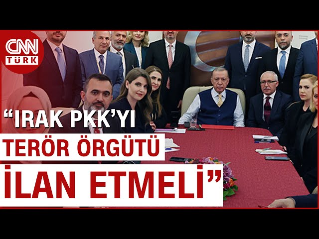 SON DAKİKA!  | Cumhurbaşkanı Erdoğan'dan Sert PKK Açıklaması: "PKK'nın Bitmesi Irak&#