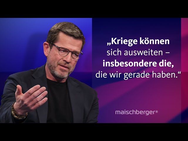 ⁣Karl-Theodor zu Guttenberg über die Krisenherde der Welt, Wehrpflicht und Depressionen |maischberger